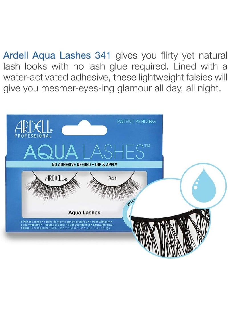 ARDELL Aqua Lashes™ Water-Activated, Adhesive-Free False Eyelashes style 341 - Image 5